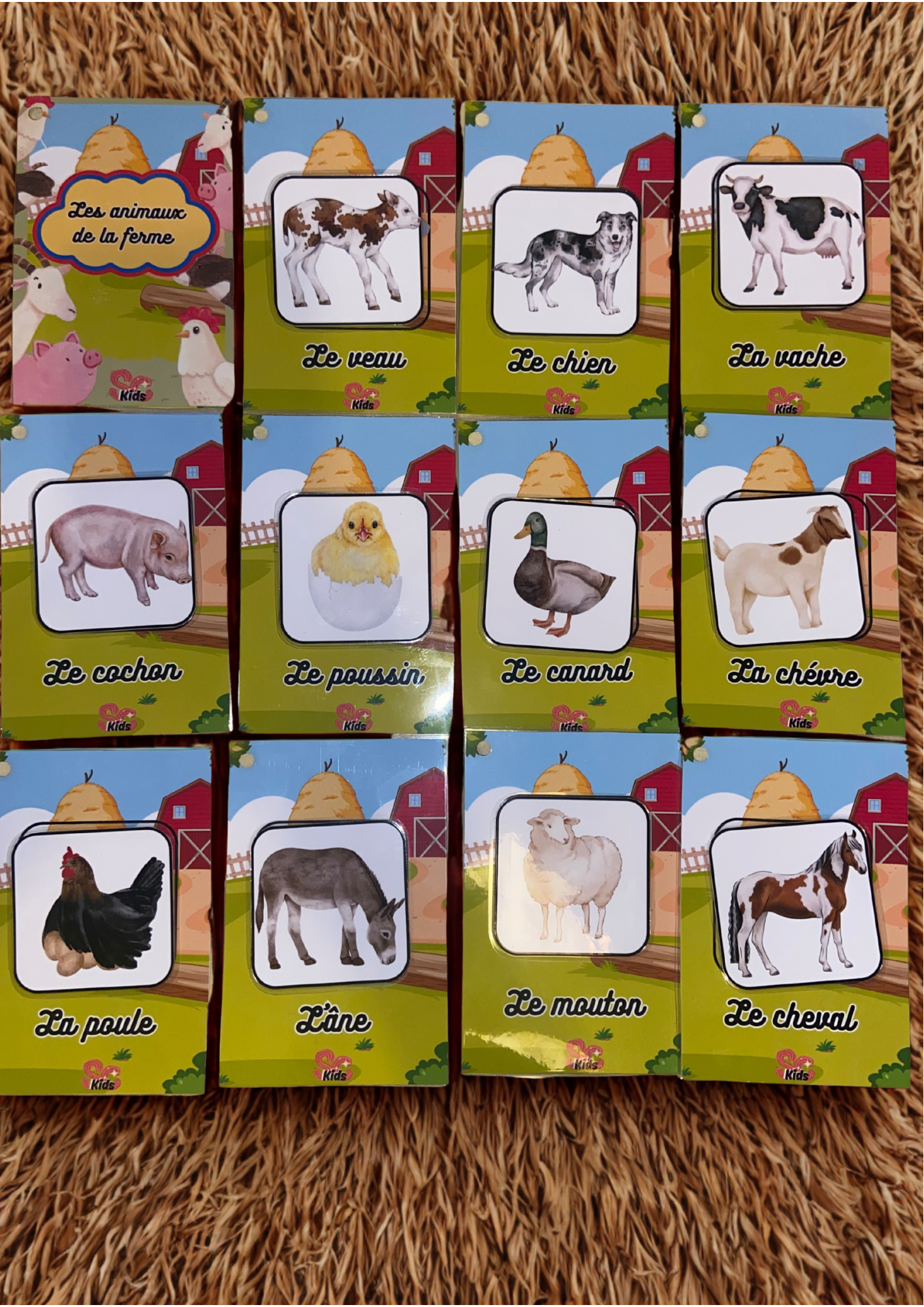đ Les animaux de la ferme (Format mini)