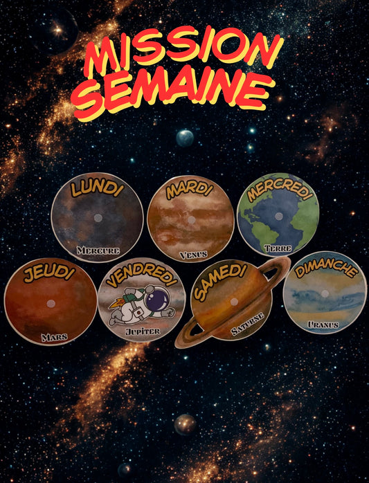 Mission semaine avec Cosmo 🚀⭐️